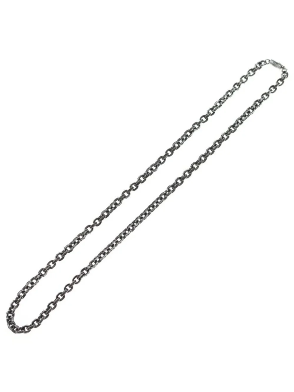 Chrome Hearts Paper Chain 20 Necklace Silver